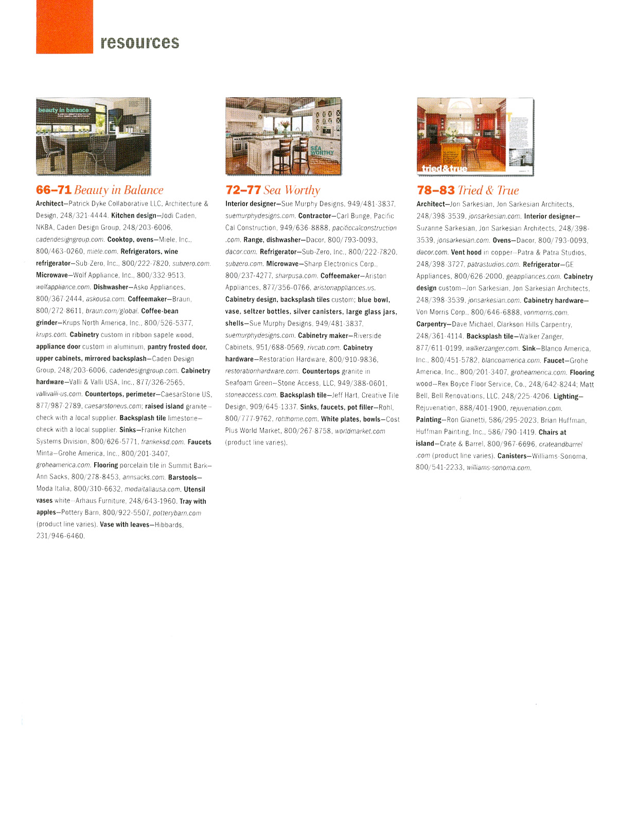 Kitchen and Bath Ideas